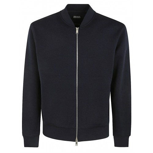 Jacheta Zegna, High Performance, Bomber, Navy Blue Jacheta Zegna, High Performance, Bomber, Navy Blue