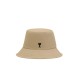 Palarie AMI PARIS, Ami De Coeur logo-embroidered bucket hat - UHA666AW0041A036