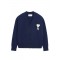 Cardigan AMI PARIS, Blue Wool Ami De Coeur Cardigan