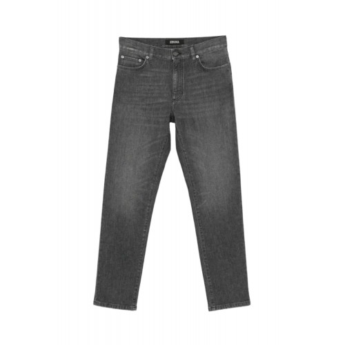 Jeans ZENGA, City jeans, slim-fit jeans, Gri