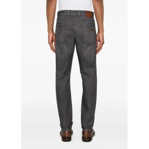 Jeans ZENGA, City jeans, slim-fit jeans, Gri