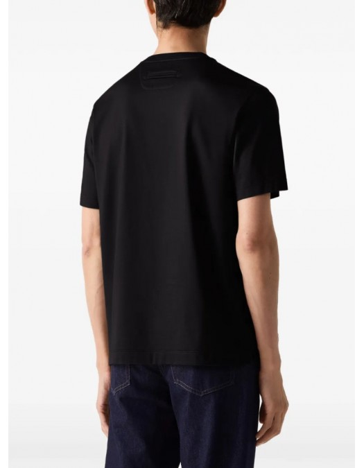 Tricou ZEGNA, piqué cotton T-shirt - UI360A4I765NL001