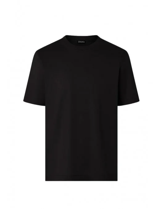Tricou ZEGNA, piqué cotton T-shirt - UI360A4I765NL001