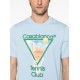 Tricou Casablanca, Tennis Club Print, Sky Blue - UMPS25JTS00109