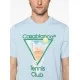 Tricou Casablanca, Tennis Club Print, Sky Blue - UMPS25JTS00109 Tricou Casablanca, Tennis Club Print, Sky Blue - UMPS25JTS00109