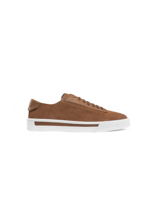 Sneakers STEFANO RICCI, Suede, Calfshin Leather, Brown - UV23G6431SDWYM039