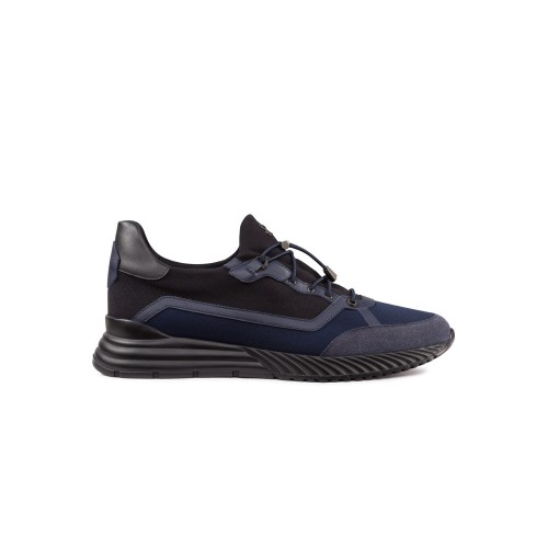 Sneakers STEFANO RICCI, Logo Insert, Elegant Design, Blue Sneakers STEFANO RICCI, Logo Insert, Elegant Design, Blue