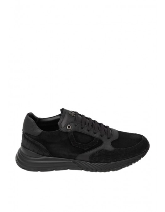 Sneakers STEFANO RICCI, Animal Print Insert, Black - UV689G6533CNMRSVN999 Sneakers STEFANO RICCI, Animal Print Insert, Black - UV689G6533CNMRSVN999