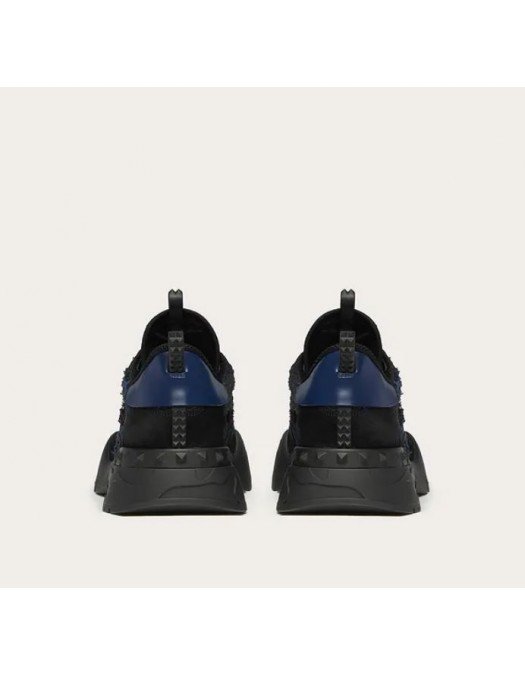 Sneakers Valentino Garavani, Imprimeu Army, Multicolor - UY0S0C88PAZ55F