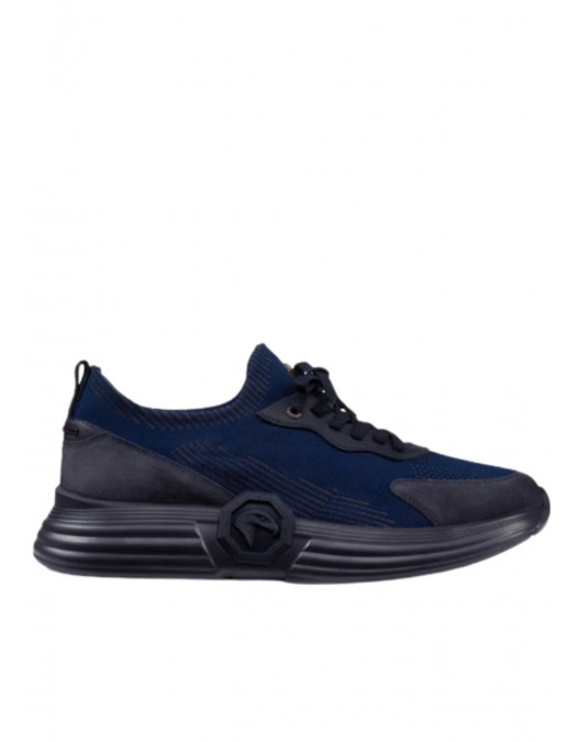 Sneakers STEFANO RICCI, Suede, Running Design, Navy Blue - UZ27G6582TSSDPWB077 Sneakers STEFANO RICCI, Suede, Running Design, Navy Blue - UZ27G6582TSSDPWB077