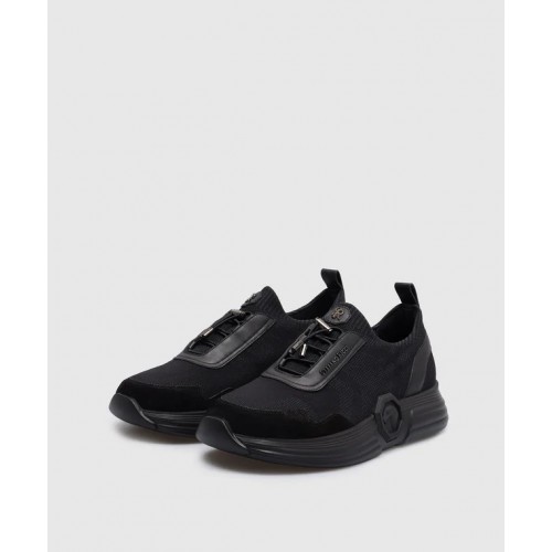 Sneakers STEFANO RICCI, Logo Insert, Black