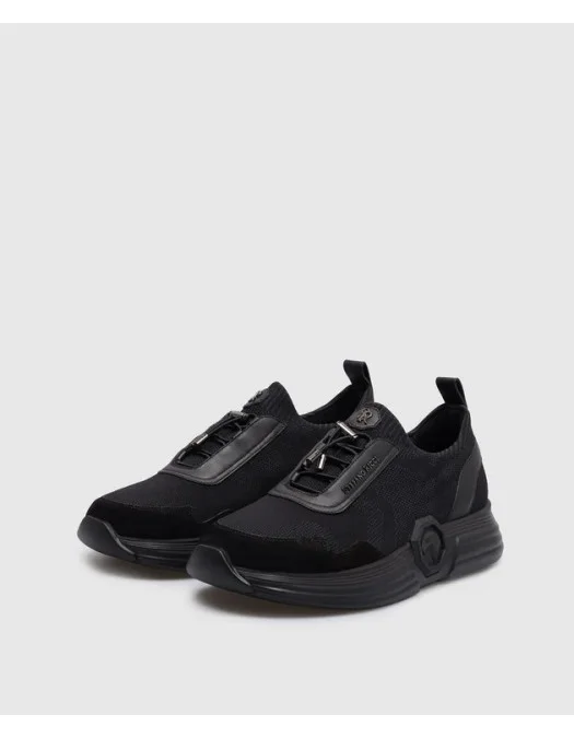 Sneakers STEFANO RICCI, Logo Insert, Black - UZ27G6582TSSDPWN999 Sneakers STEFANO RICCI, Logo Insert, Black - UZ27G6582TSSDPWN999