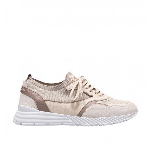 Sneakers STEFANO RICCI, Suede, Running Design, Beige Sneakers STEFANO RICCI, Suede, Running Design, Beige