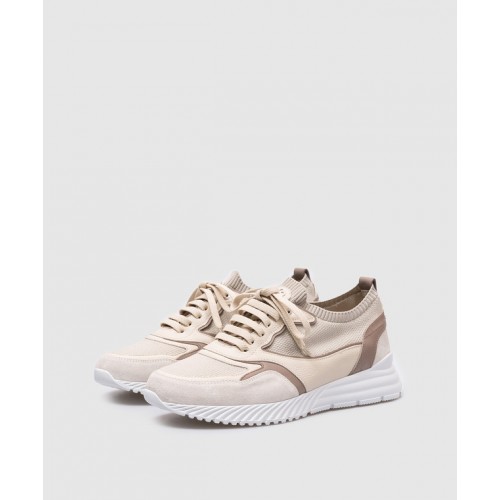 Sneakers STEFANO RICCI, Suede, Running Design, Beige Sneakers STEFANO RICCI, Suede, Running Design, Beige