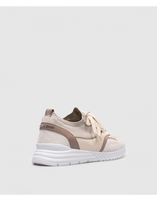 Sneakers STEFANO RICCI, Suede, Running Design, Beige - UZ689G6573SMWCSTWM15