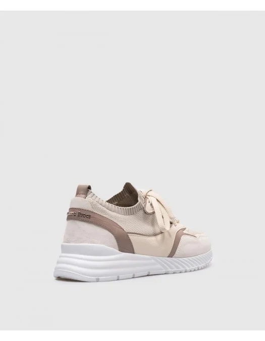 Sneakers STEFANO RICCI, Suede, Running Design, Beige - UZ689G6573SMWCSTWM15