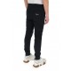 Pantaloni Balmain, Logo Alb, Bumbac - VH1OB000B071EAB