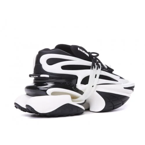 Sneakers BALMAIN,  Unicorn Low Top, Black White Sneakers BALMAIN,  Unicorn Low Top, Black White