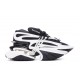 Sneakers BALMAIN,  Unicorn Low Top, Black White - VJ309KNOCEAB