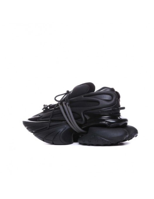 Sneakers BALMAIN,  Unicorn Low Top, Black - VJ309KNSC0PA
