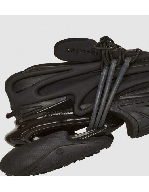 Sneakers BALMAIN,  Unicorn Low Top, Black - VJ309KNSC0PA