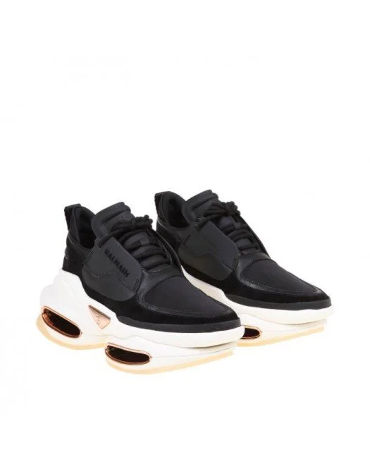 SNEAKERS BALMAIN - BBold sneakers, Black - VN1C496LSHDEAB3 SNEAKERS BALMAIN - BBold sneakers, Black - VN1C496LSHDEAB3