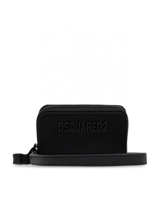 Portofel DSQUARED2, Strap Detail, Black - WAM0057168068152124