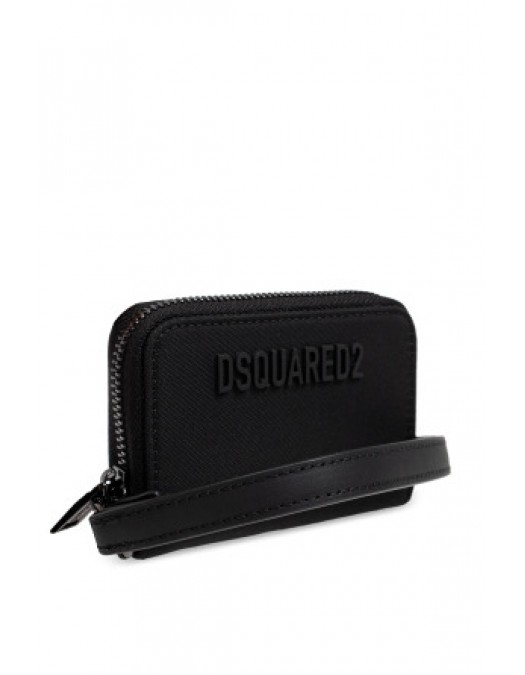 Portofel DSQUARED2, Strap Detail, Black - WAM0057168068152124