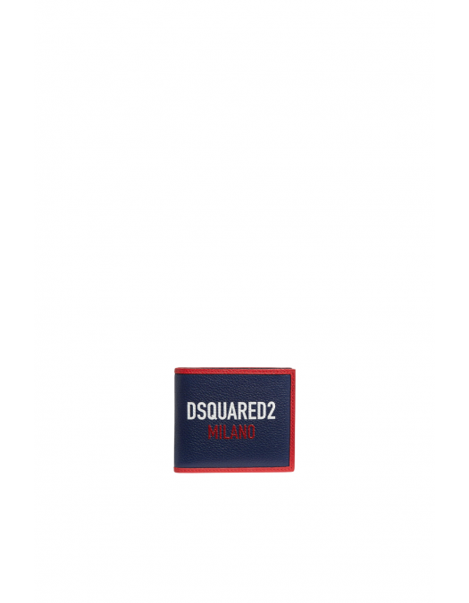 Portofel DSQUARED2, Milano Insert, Dark Blue - WAM007201500001M222UNI