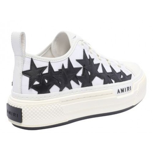 Sneakers AMIRI, Star Patch Low Top AWFOSR1035WHITEBLACK Sneakers AMIRI, Star Patch Low Top AWFOSR1035WHITEBLACK