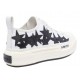 Sneakers AMIRI, Star Patch Low Top WFS004WHITE - WFS004WHITE