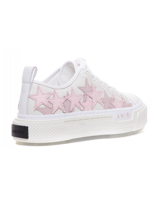 Sneakers AMIRI, Star Patch Low Top WFS011PINK - WFS011PINK