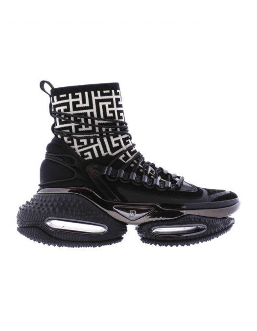 Sneakers BALMAIN, BLACK WHITE B BOLD - WM0VH265TMKS0PA
