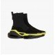Sneakers BALMAIN, BBold high-top sneakers, Black and Yellow - WM1VH229TSEKEAJ