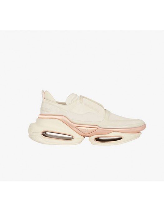 Sneakers BALMAIN, White And Pink  B Bold Low Top - WN0VI541LSCDGEQ