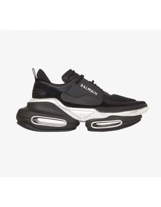 Sneakers BALMAIN, BBold low-top sneakers, Metal - WN1VI541TRPY0PA
