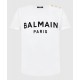 TRICOU BALMAIN, GOLD Button, White - WF1EF005B044GAB