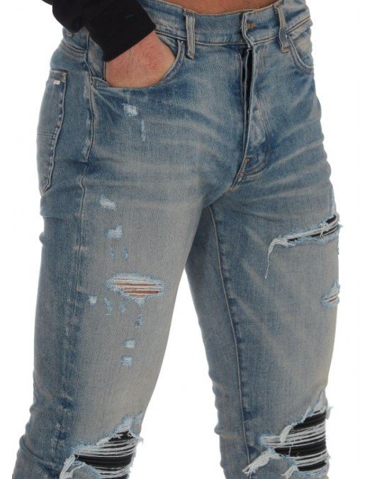 Jeans AMIRI, MX1 distressed-effect jeans - XMD001408