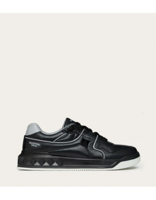 Sneakers VALENTINO GARAVANI - One Stud, Low Top, Black - XY2S0E71NWN00A