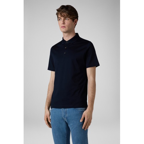 Tricou PAL ZILERI, Guler Polo, Bleumarin Tricou PAL ZILERI, Guler Polo, Bleumarin
