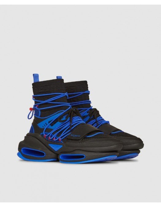 Sneakers BALMAIN,  BBold, Bicolor Black Blue - YM1VH308TKDREBX