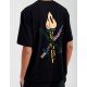 TRICOU OPENING CEREMONY , World Torch Print, Black - YMAA001S21JER0041121