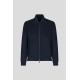 Jacheta PAL ZILERI, Jersey Bomber, Navy Blue - Z36SH531ENJ91601