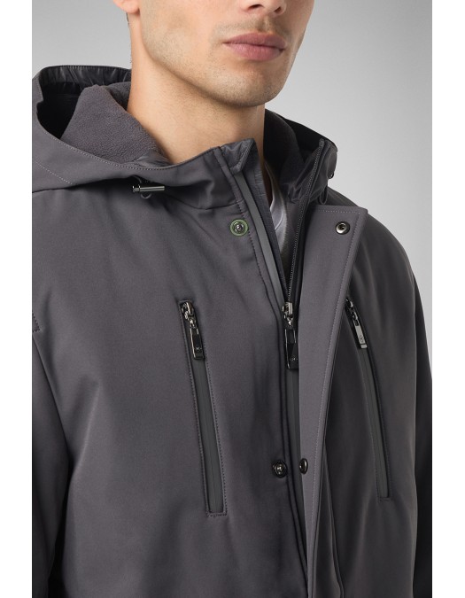 Geaca PAL ZILERI, Parka, Logn Style, Grey - Z36SM601NO20039