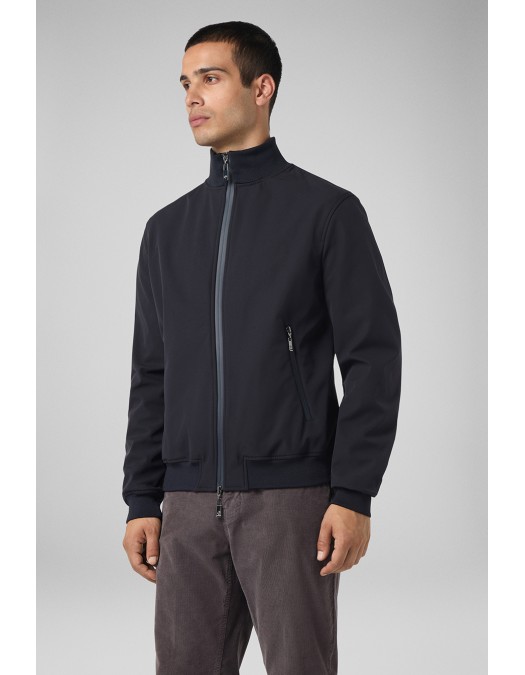 Jacheta PAL ZILERI, Soft Shell Bomber, Navy Blue - Z36SM629NO20001