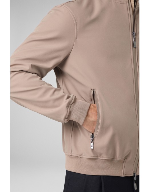 Jacheta PAL ZILERI, Soft Shell Bomber, Beige - Z36SM629NO20029