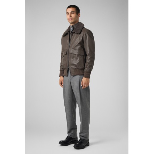 Pulover PAL ZILERI, Wool, Classic, Grey Pulover PAL ZILERI, Wool, Classic, Grey