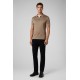 Tricou PAL ZILERI, Guler Polo, Light Brown - Z3MJG217NJ73139