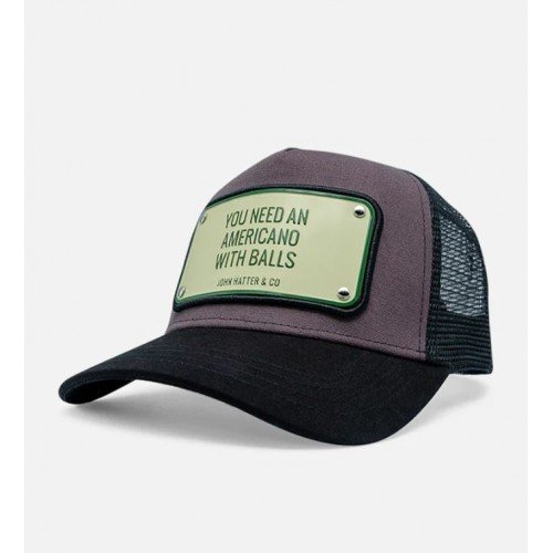 Sapca JOHN HATTER & CO, You Need an Americano with Balls