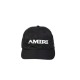 Sapca AMIRI, logo-embroidered hat, Black - AMSAHE1015001